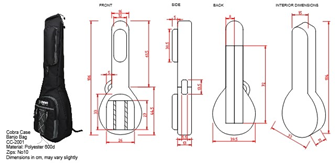 Banjo Bag Dimensions 